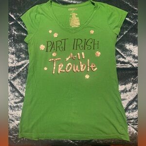 Miley Cyrus & Max Azria Irish Green Tee - St Patrick’s Day! ☘️